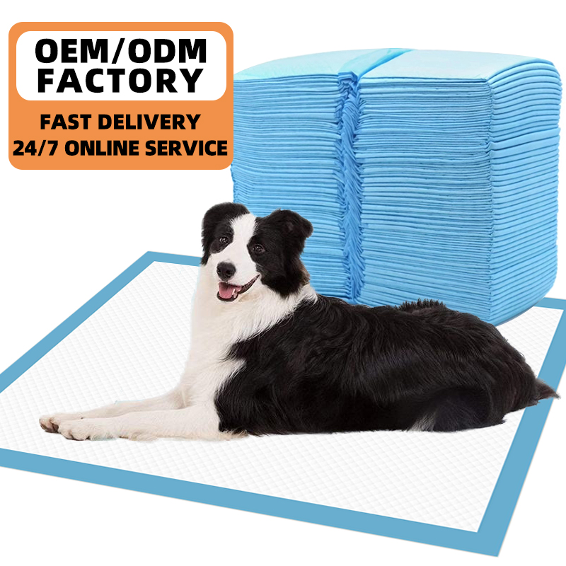 OEM ODM Hot Training Pet Puppy Pads Leak Proof Dog Carton dog pads pet training supplies puppy dog