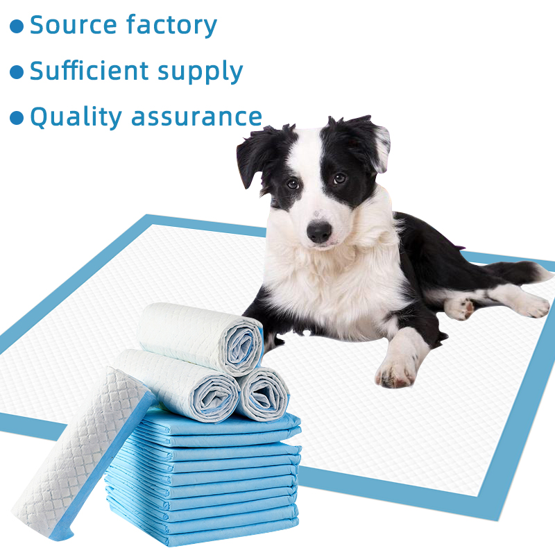 Wholesalers quick drying super absorbent disposable pet training mats dog pee pads puppy pads