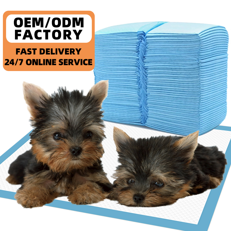 Support OEM/ODM Puppy Potty Training Pet Pads Pet Pads Disposable Absorbent & Leak-Proof Dog Pee Pad