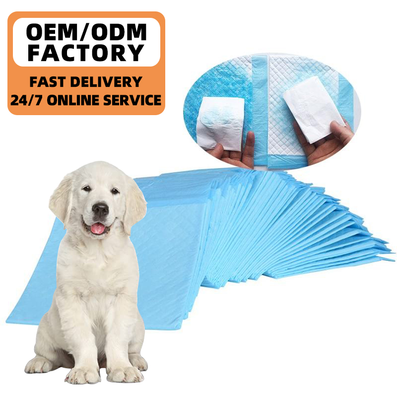 Dog pee pad hot selling training mat pad Leak proof super Quick Absorb Breathable Disposable Pet Pee Pad