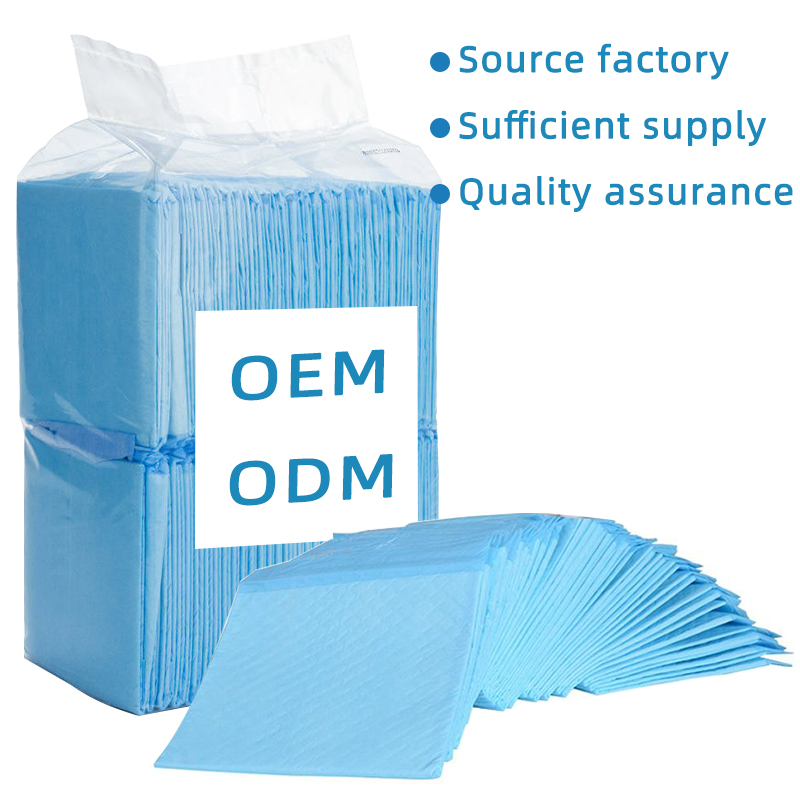 OEM Customization Puppy Pads Manufacturer Waterproof Good Absorbency Disposable Pet Pee Pads