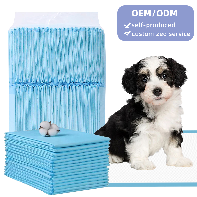 Manufacturer Wholesale S-XL Dog Urine Pad disposable underpad 60x90 pet 6-layer dog and puppy pee pads